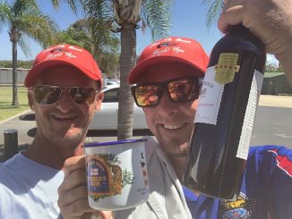 Adrian Staats and Justin Graham won the Encouragement Award in the Surf to City Yacht Race.