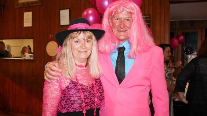 Lynne Milner and Shaun Gulliver at the Pink Launch Dinner