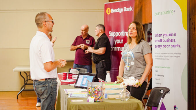 Local businesses are invited to book at stall at the Canungra business expo. Photo: Katie O'Brien.