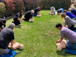 First aid participants
