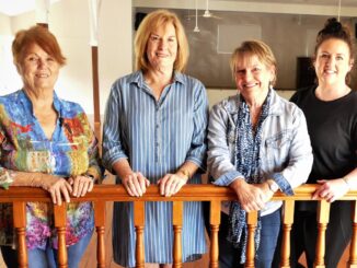Marilyn Tynan, Vicky Finch, Judy Hartley and Jane Anderson