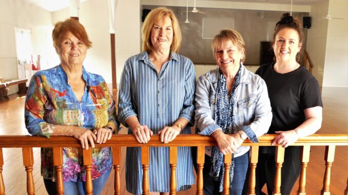 Marilyn Tynan, Vicky Finch, Judy Hartley and Jane Anderson