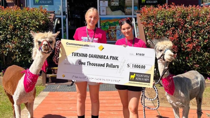 Events like Backpacking Alpacas will help locals who are undergoing treatment for cancer.