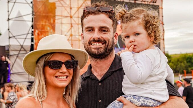 Jordana, Will and Miela Guthrie from Canungra