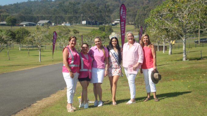 Turning Canungra Pink Kicked off with Pink Polo