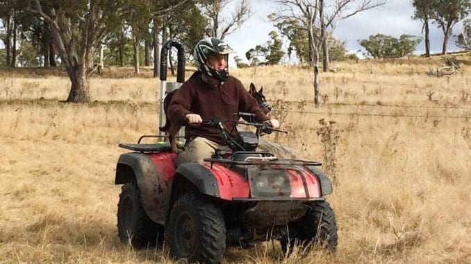 A quad bike is a multi-purpose wonder and can be used for any number of farm practices