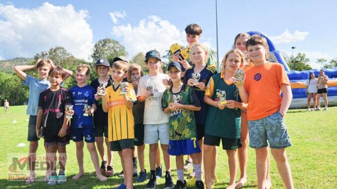 Canungra Owls Under 10 Green, coached by Harvey Mahony