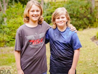 Levi Gricks-Phillips 11yrs and Matthias Gricks-Phillips 9yrs